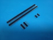 2.54mm-1np Pin Header Connector Double Row Faller  H： 2.5mm，Black Color
