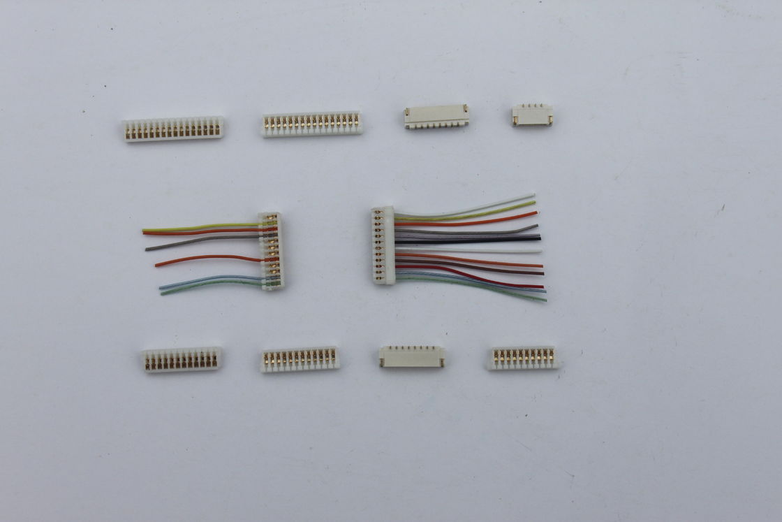 Disconnectable Insulation Displacement IDC Connectors 0.8mm Pitch Single Row 10 Pin