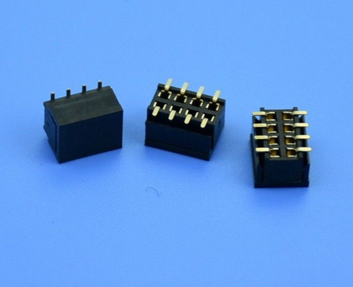 SMT Female Header Connector Gold Plated JVT 2.0mm Pitch PCB connectors Dual Row