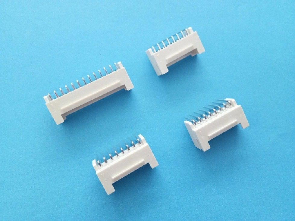 PHB 2.0mm PCB Connectors Wire To Board Dual Row Right Angle Beige Color
