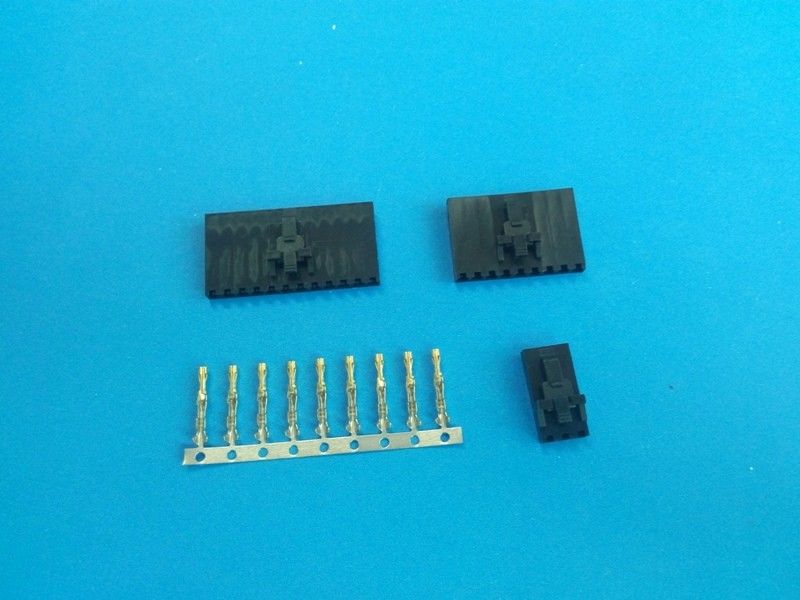 2 Pin -20 Pin,Tin-Plated, PCB Wire To Board Connectors Pitch,2.54mm Connector,Black Color
