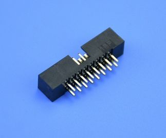 中国 PCB IDCのコネクターの二重列のすくい箱ヘッダーのコネクター16 Pinの垂直タイプ 工場