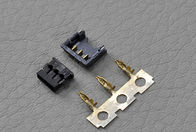 3 PinはSMD PCBヘッダーのコネクター1.2mmの真っ暗28#の適当なワイヤーを金張りしました