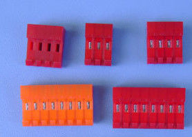 中国 適当なワイヤーAWG #22 - #28との2.54mmピッチIDCのコネクターの赤い色 工場
