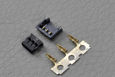 中国 3 PinはSMD PCBヘッダーのコネクター1.2mmの真っ暗28#の適当なワイヤーを金張りしました 工場